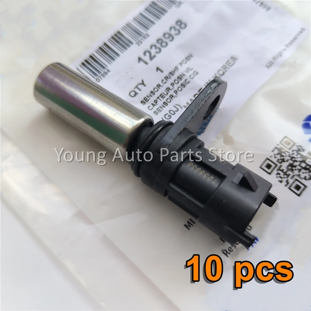 10X 1238938 For Opel Vectra Astra Zafira Meriva Signum 2003 For Vauxhall Corsa Tigra Saab Crankshaft Position Sensor Auto Parts