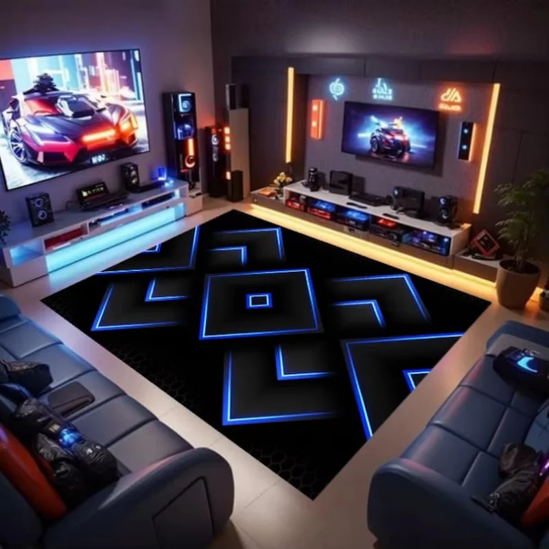 VIKAMA 3D 네온 게임 룸 카펫 미끄럼 방지 내마 - Esports Gaming Chair 리뷰 및 가격