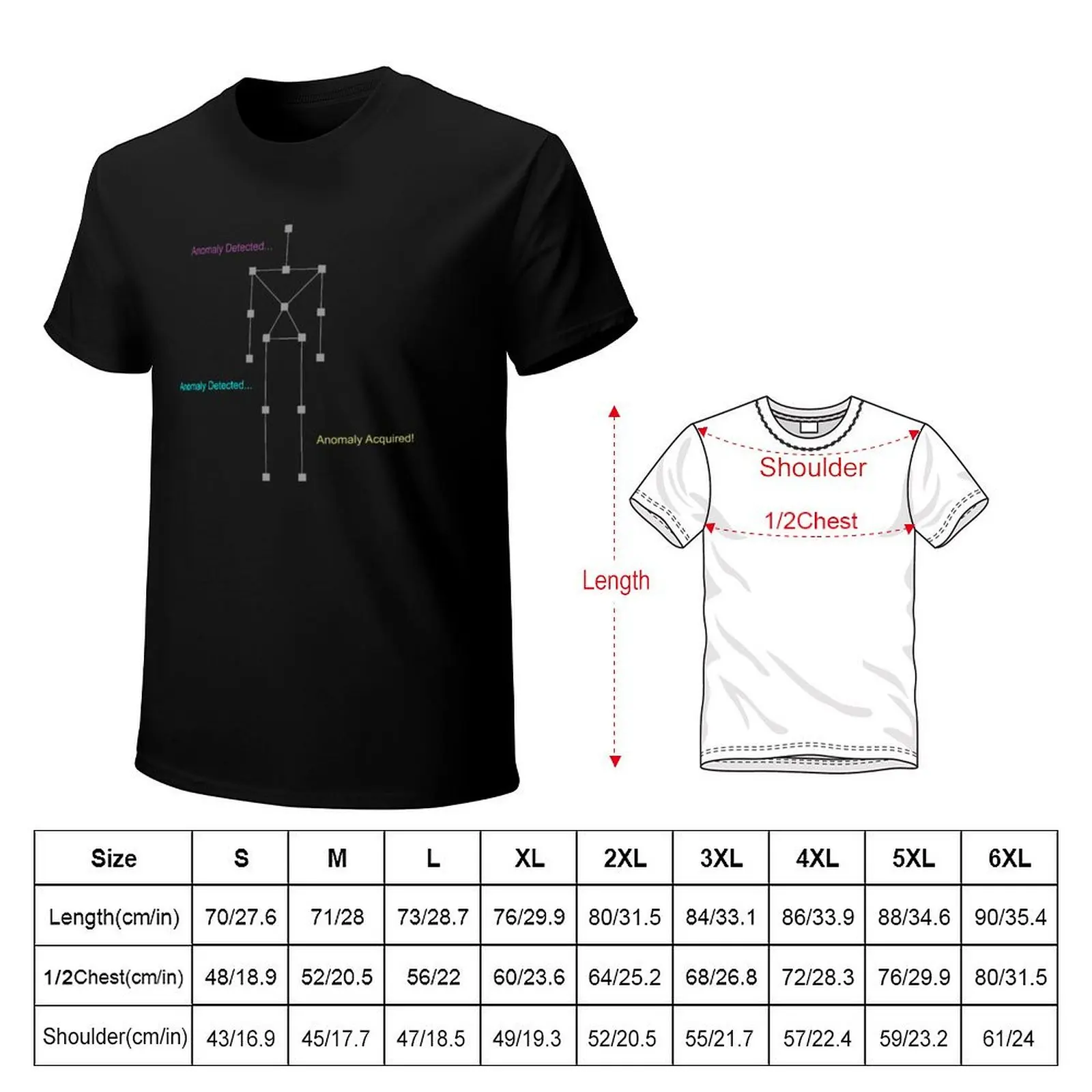 Anomaly Detected - GRAY T-Shirt Everyday Wear Basic Short Sleeve Top
