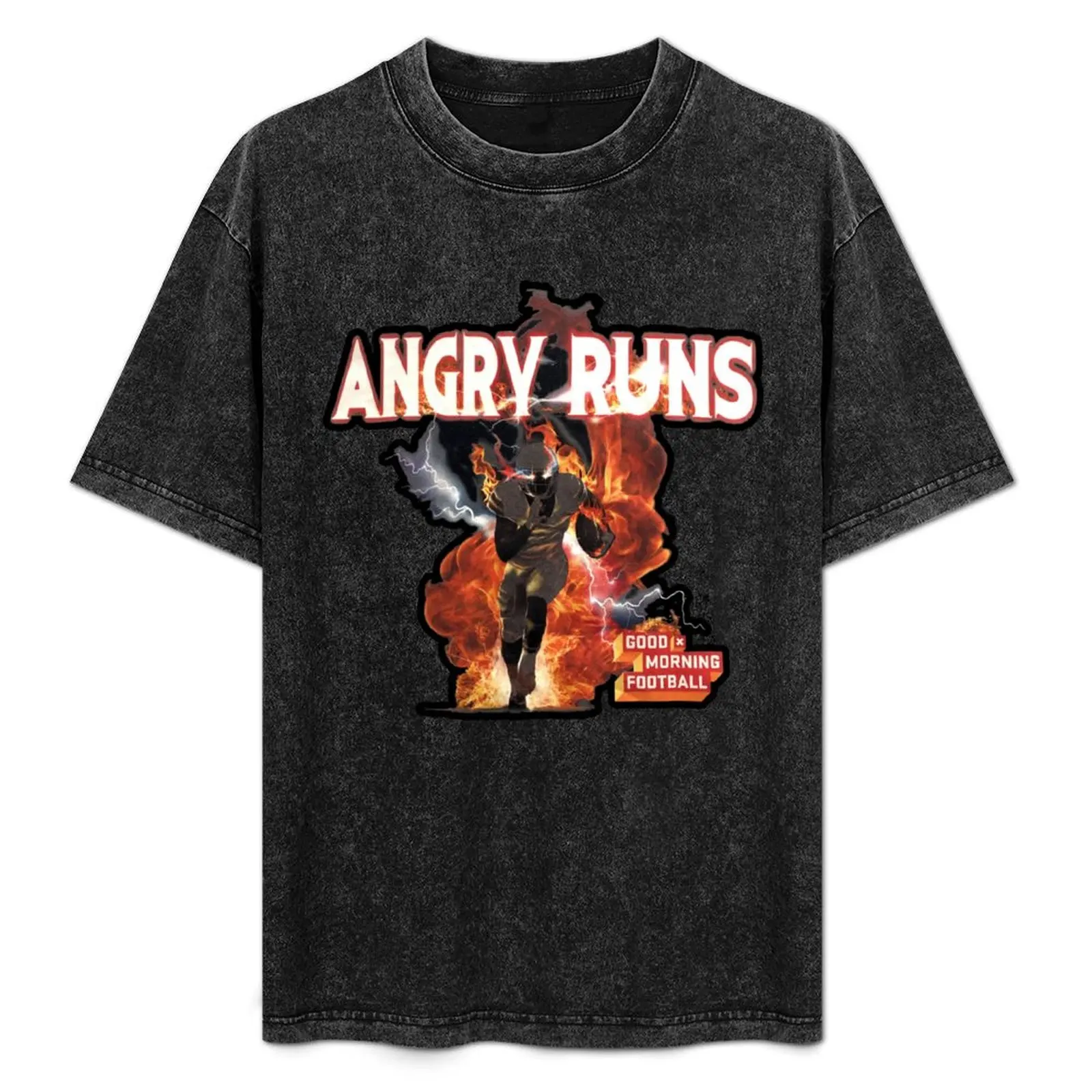 

Angry Runs T-Shirt Large Size Casual Short Sleeve Top