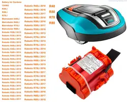 Cameron Sino Lawn Mower Battery for Gardena Mahroboter R40Li,R45Li,R70Li,R80Li,R38Li,R50Li,R75li ,R80,please check product year