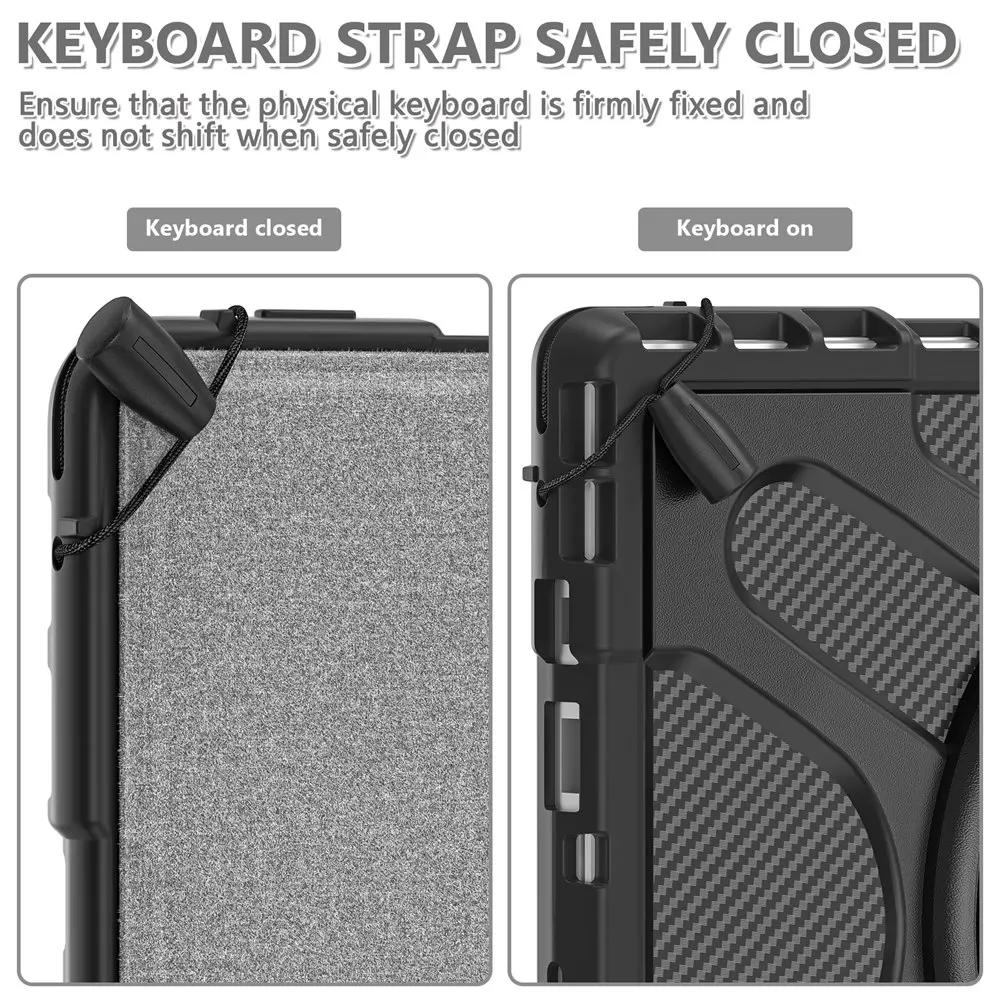 Imagem -05 - Resistente à Prova de Choque Case Capa Protetora Kickstand para Superfície Pro Plus Superfície Pro Superfície Pro Pro Pro Pro 3