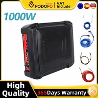 1000W Car Car Amplifier Subwoofer Vehicle Audio High Power Pure Low Music Car Speakers Under Seat Subwoofer Paracoche