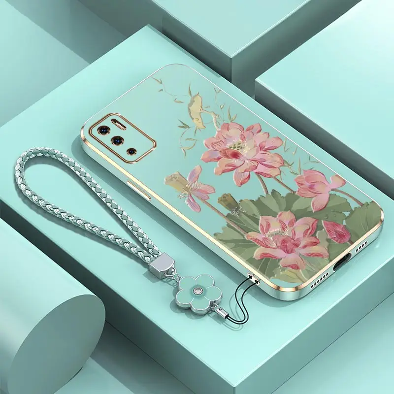 ملاحظة 10 الصيف لوتس سوار تصفيح جراب هاتف ل Xiaomi Redmi ملاحظة 11 11Tpro 9 8T 11S 9Pro 12pro 10S 10T 11T 11SE 9T غطاء