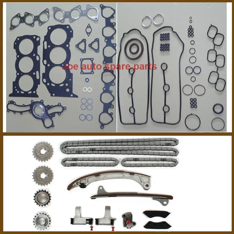 

1GR 1GRFE Full Gasket Set Timing Chain kit for Toyota 4 Runner Hilux Land Cruiser 70 prado Tacoma Tundra Fortuner FJ GX 400 4.0L