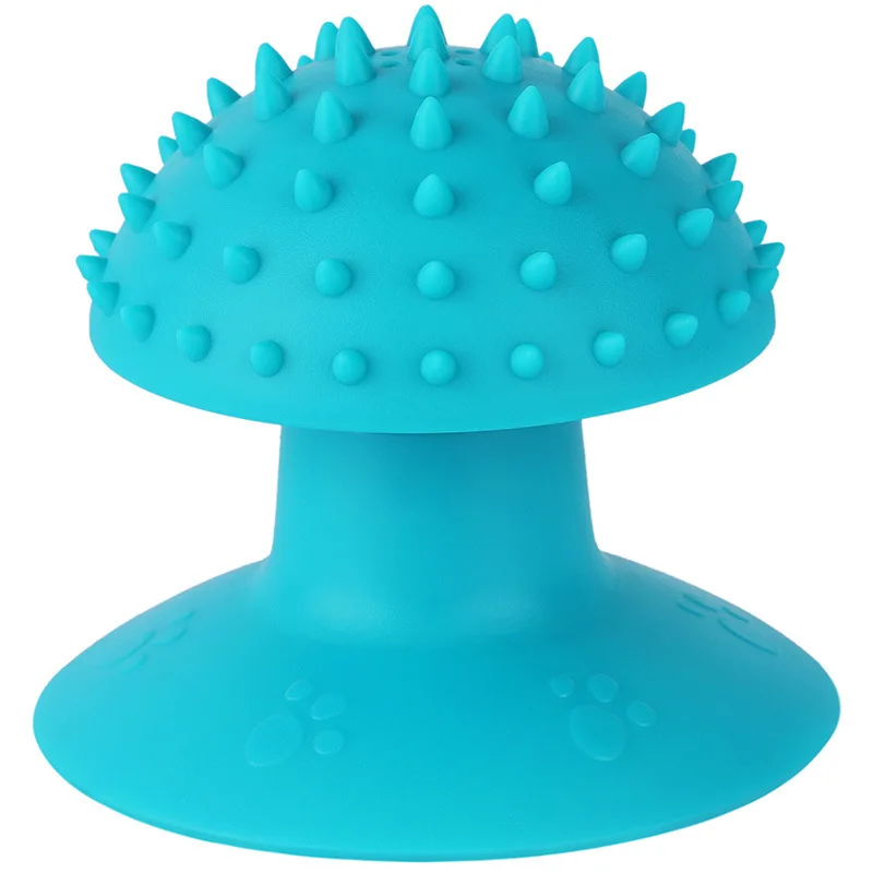Pet Cat ventosa Scrubber per capelli massaggiatore Scratch Scratch Scrubber pettine per gatti spazzola per massaggio a ventosa