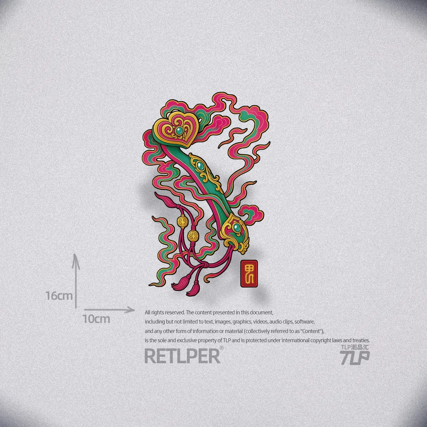 Retlper uitgeholde autosticker origineel ontwerp traditioneel wolkenpatroon elegante waterdichte sticker voor auto's en motorfietsen
