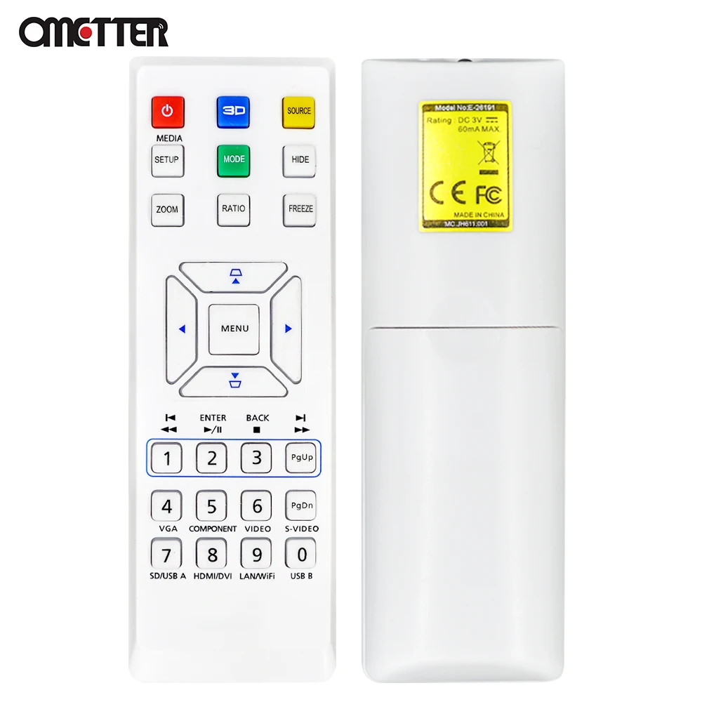 New For ACER Projector Remote control E-26091 E-26171 RC-JSE28-190 H7532BD E152D HE-812 H6510BD PE-X23 P1273 P1341W H5360BD