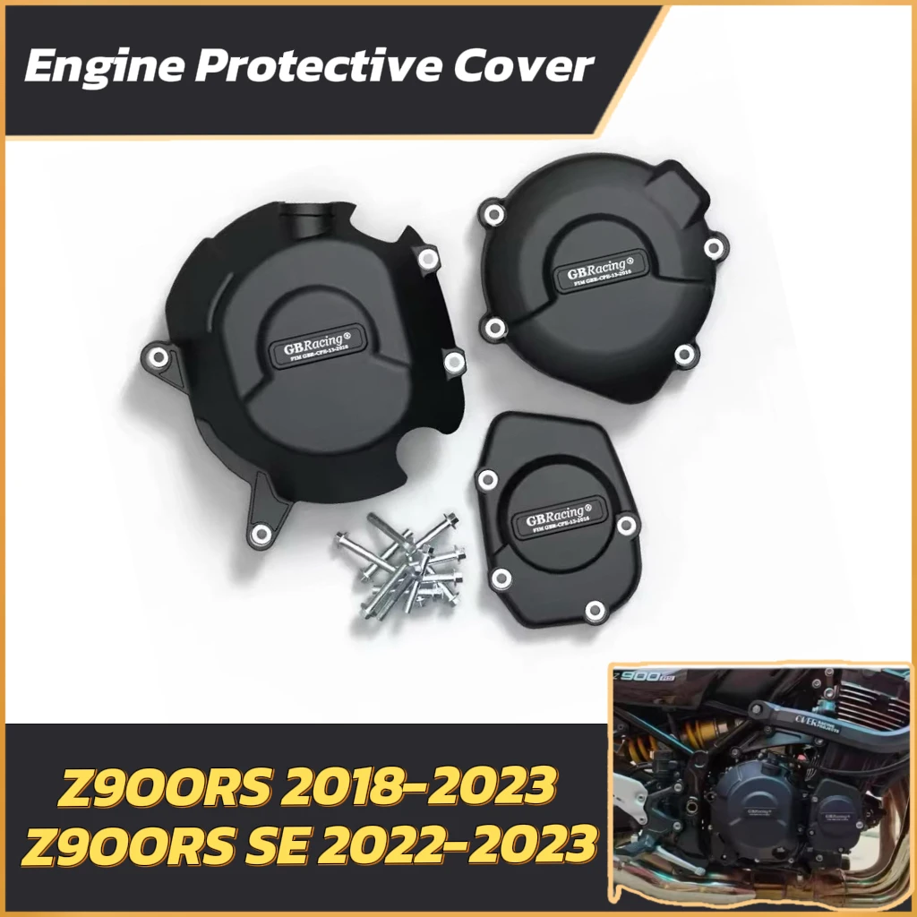 Kawasaki Z900RS 및 Z900RS SE(2018 - 2023)용 엔진 커버 보호 키트 레이싱과 호환 가능