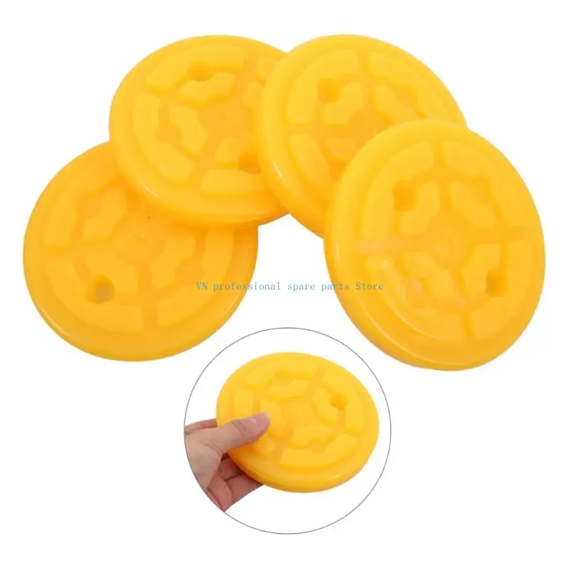 41XA Rubber Lifting Platform Pads Protective Mats Support Pads 4pcs Round Auto Lift Platform Pads for Double Column Lifts