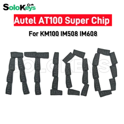 SOLOKEYS  Autel AT100 Super Chip Works With XP200 XP400 XP400PRO KM100 IM508 IM608 Programmer Universal Transponder Chip