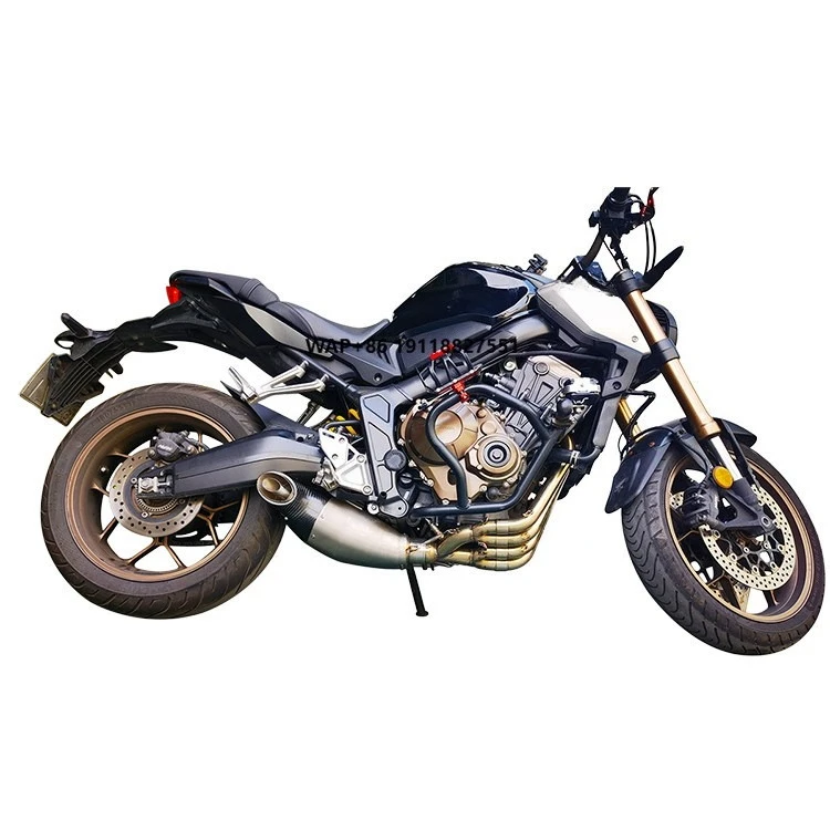 Suitable for CB650R/CBR650R  for 19-23 Years Motorcycle Exhaust Pipe Full Section Modification Bottom Exhaust