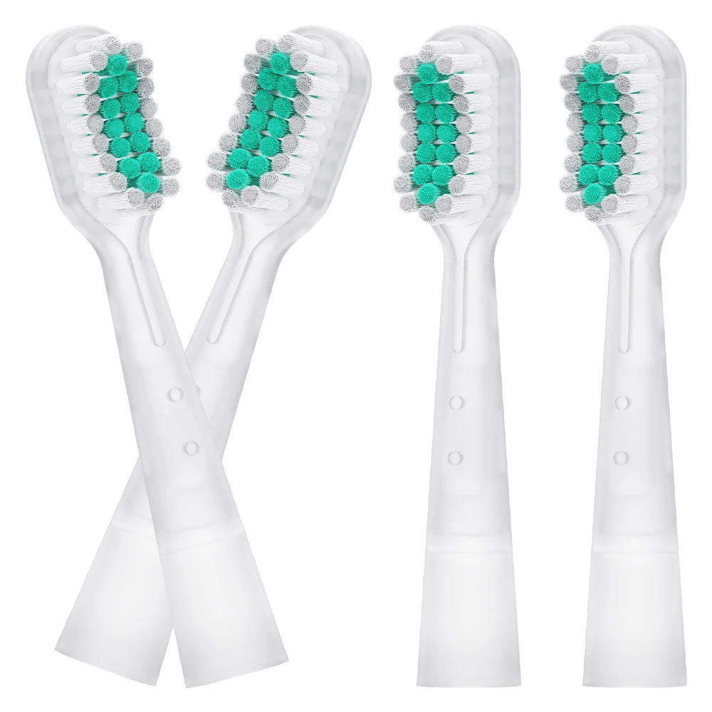 Oscillation & Vibration Replacement Brush Heads Compatible with Oral B Electric Toothbrush, Precision Clean Head for Pro 100/500