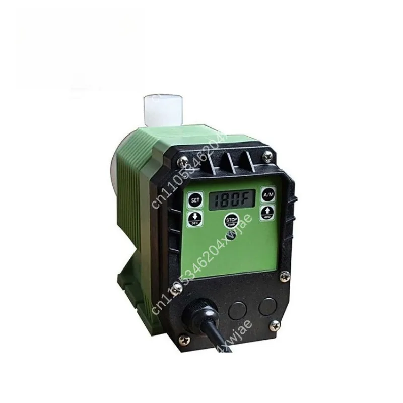 

Adjustable Flow Chemical Transfer Pump Acid Resistant, Electromagnetic Diaphragm Metering Pump with Pressure Tank