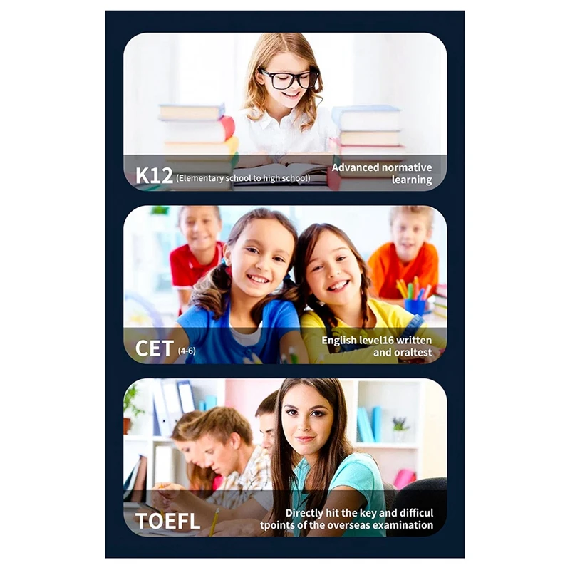 X7 قلم مسح التعلم للأطفال ، قراءة النقاط ، واي فاي ، الترجمة الإنجليزية ، تعلم الكتب المدرسية المتزامنة ، جديد