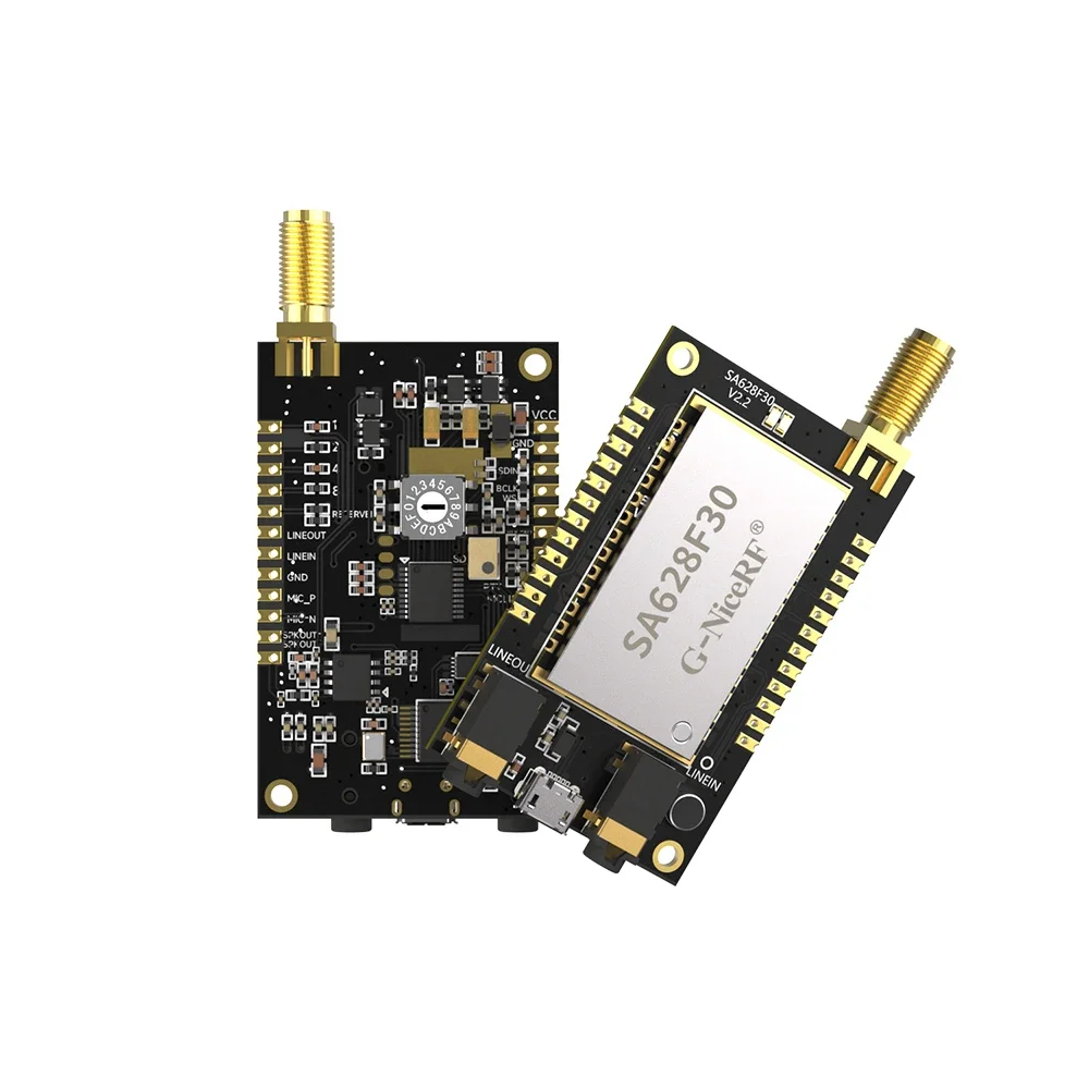 VoltSG-nicerf 3km 2pcs Sa628f30 1w Full-duplex  Multi-device Concurrency  Wireless Mesh  Wireless Data  Wireless Audio M