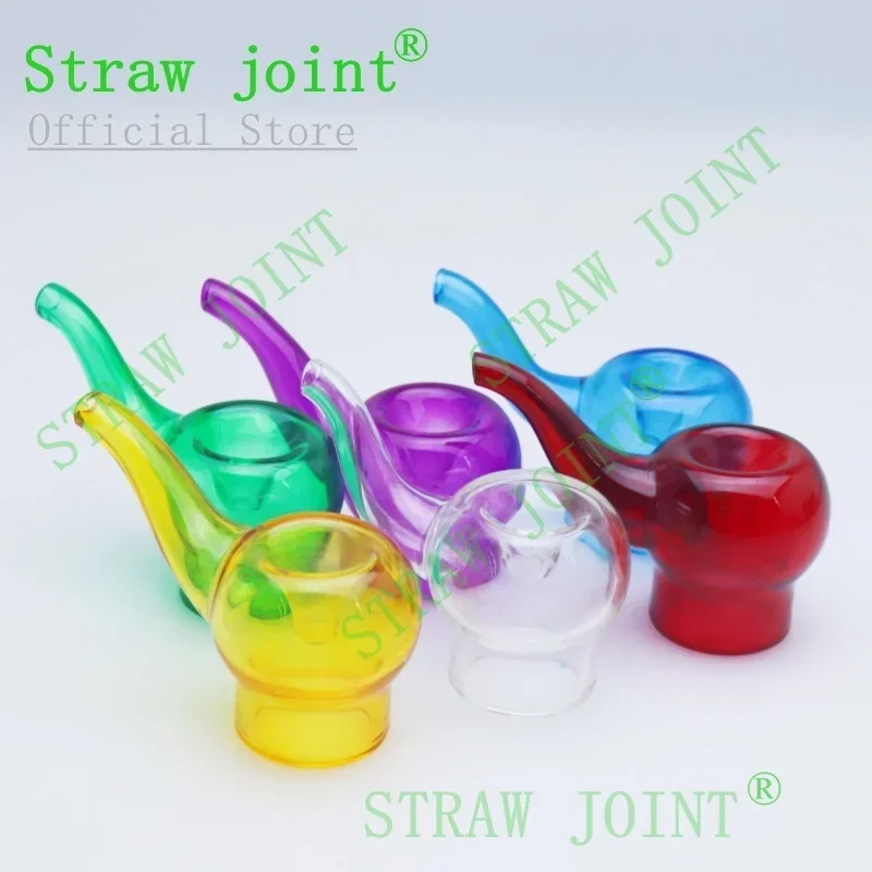 

Straw Joint Bottom Inner Diameter 20mm Teapot Glass Cover Decoration Accessories 2pcs/pack