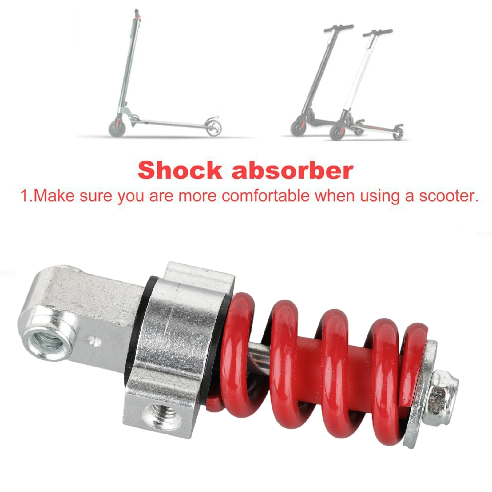 Rear Shock Absorber For KUGOO S1 S2 S3 Electric Scooter ETWOW Fork Suspension Universal Bumper Spring Parts