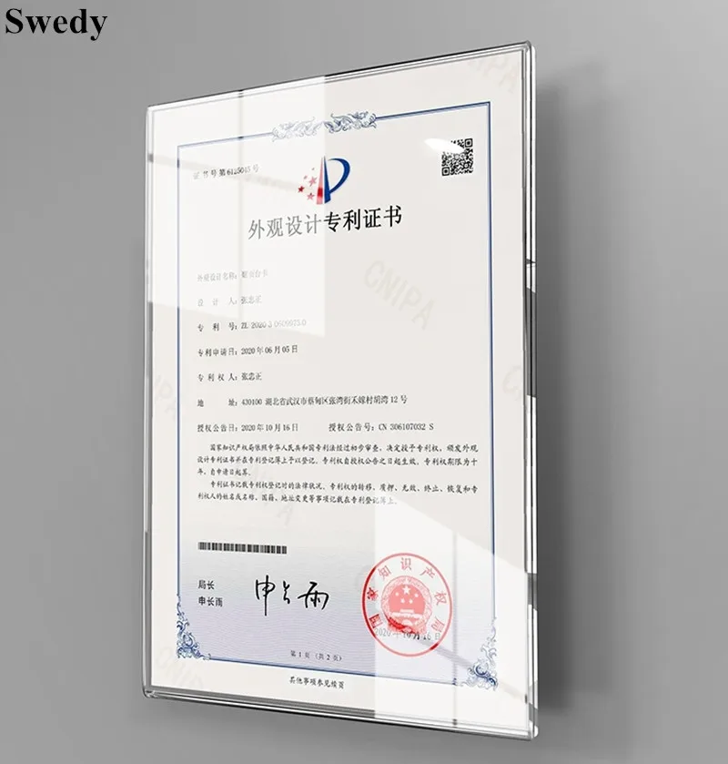 5 Pieces A5 150x210mm Wall Mount Stick Plastic Photo Picture Advertising Poster Frame Menu Price Listing Sign Holder Board