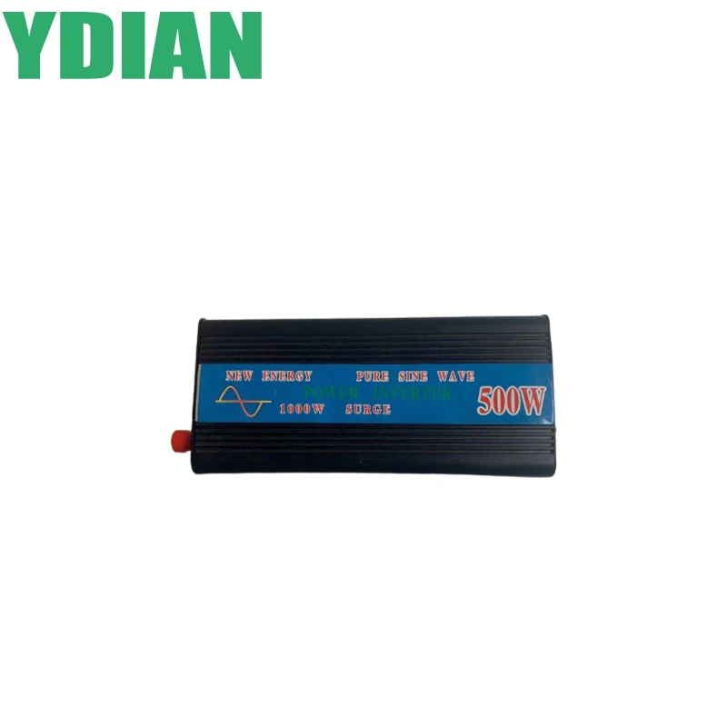 Household High-quality 12V 24V 36V 48V 60V 72V 84V DC to AC 110V 220V 230V Pure Sine Wave Inverter 500W Converter Power MAX1000W