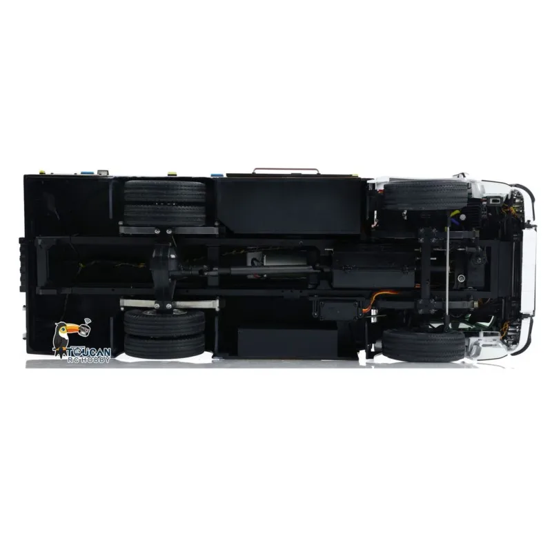 RC سيارة مطافئ 1/14 4x2 3-سرعة نقل التحكم عن بعد مكافحة الحرائق مركبة ضوء الصوت رسمت تجميعها سيارة TH24162