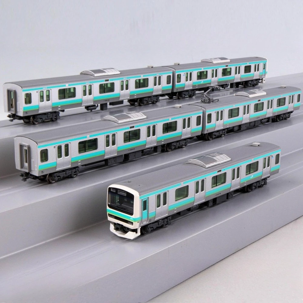 كاتو N-مقياس قطار نموذج E231 سلسلة جوبان خط Ueno-Tokyo خط 10-2028 مجموعة قطار متعددة اختيار لعبة الصبي هدية #4