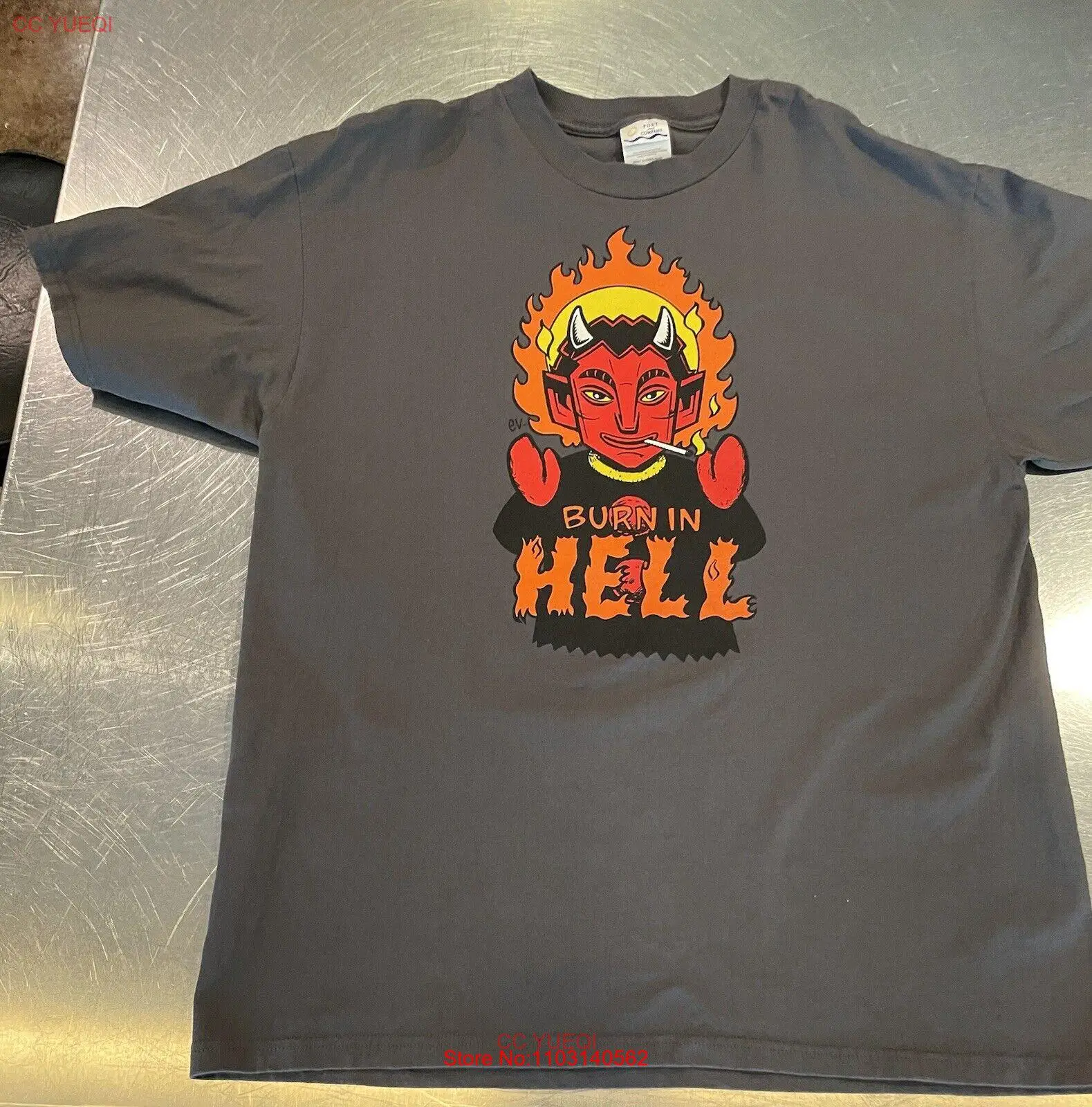 Devil Puppet Comic Book Character T-shirt Created By Evan Dorkin