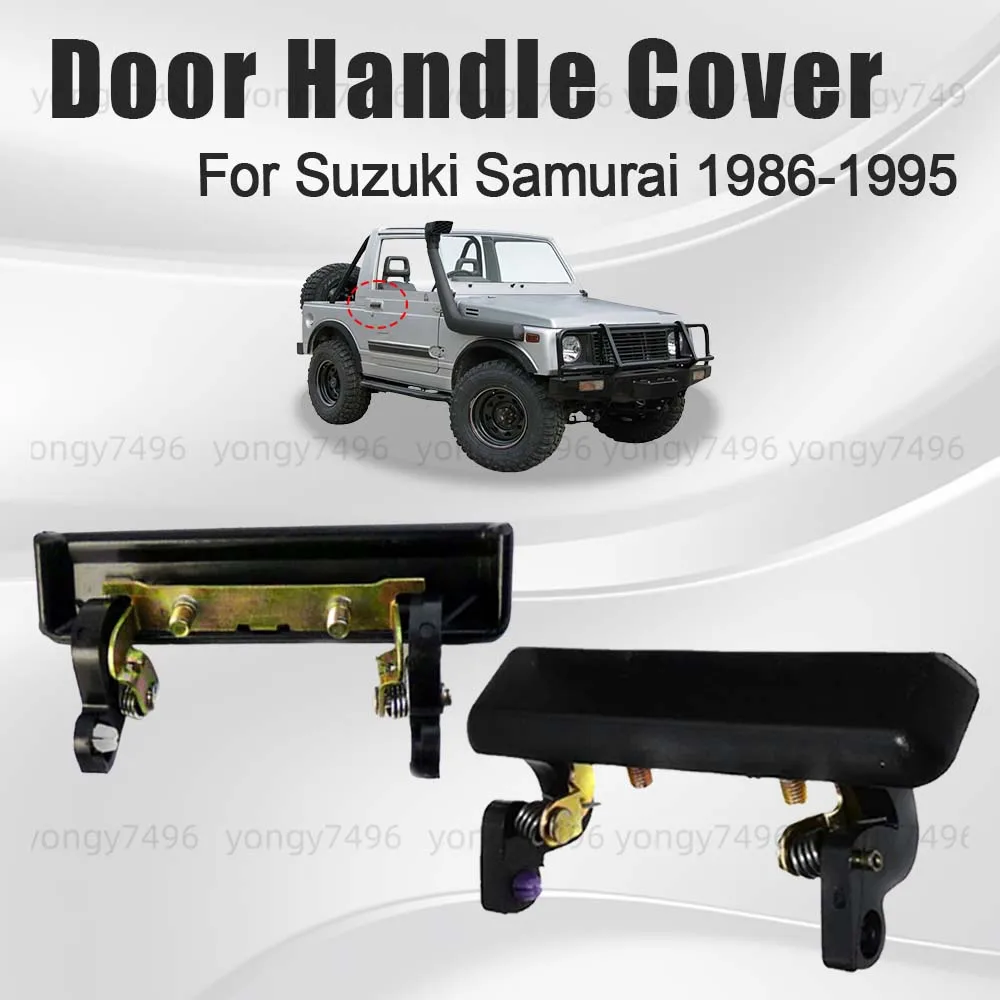 

Car Upgrade Door Handle Cover For Suzuki Samurai 1986-1995 Black Exterior Cars Accessories Replace Left And Right 82820830