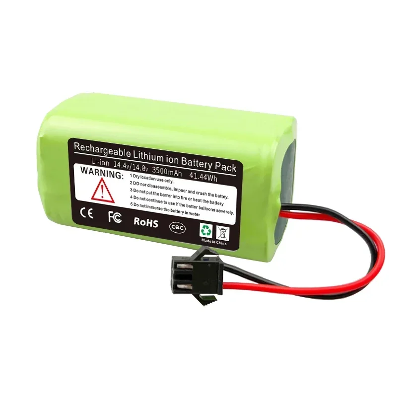 14.4V 3500mAh Rechargeable Battery For IKOHS Netbot S14 S15 Robot Vacuum Cleaner Accessories Parts