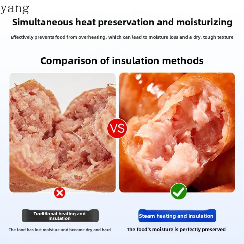 YJQ baking bread French fries hot dog machine stainless steel heating insulation dining car equipment commercial view 4