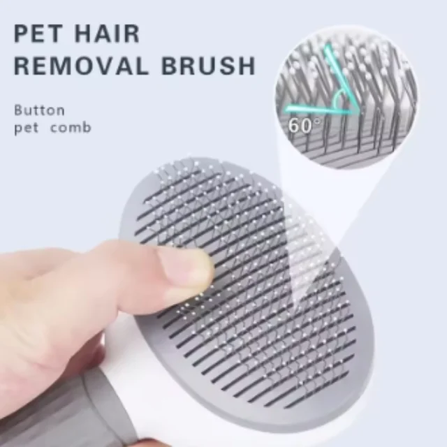 Pet Dog Brush Cat Comb Self Cleaning Pet Hair Remover Brush For Dogs Cats Grooming Tools Pets Dematting Comb Dogs Accessories 4 Pet Dog Brush Cat Comb Self Cleaning Pet Hair Remover Brush For Dogs Cats Grooming Tools Pets Dematting Comb Dogs Accessories 4