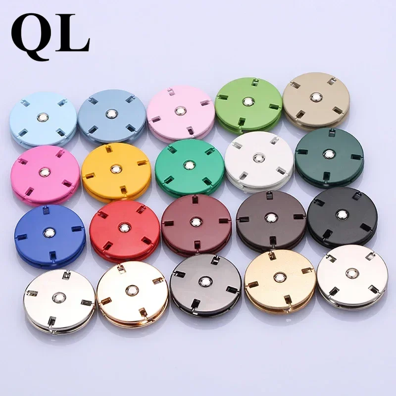 

5pcs/set Colorful Metal Color Snap Buttons Down Jacket Clothing Decoration Accessories Snap Button Set Buttons for Crafts