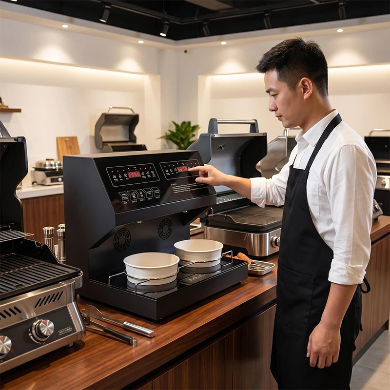 

Double-Head Self-Service Instant Noodle Machine Korean-Style Smart Heating Instant Noodles Convenience Store Ramen Cooker