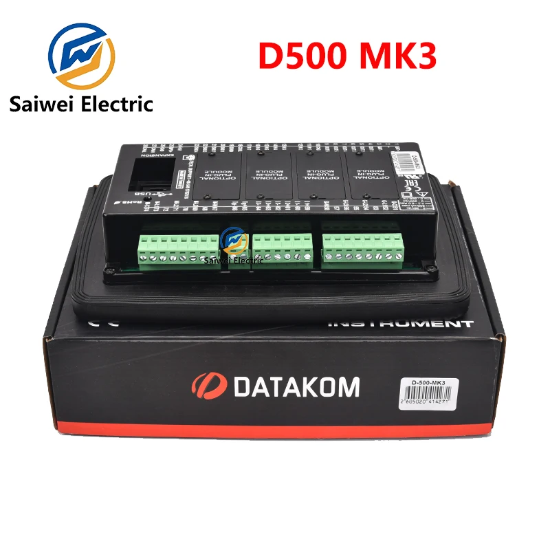 Datakom D500 MK3 Gerador Original Painel de Controle de Falha de Energia Automática Conjunto de Gerador Módulo Controlador