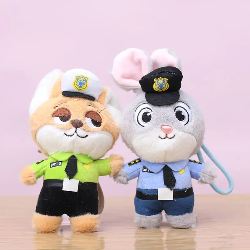 

15cm for Zootopia Plush Doll Keychain Toy Backpack Pendant Hanger Keychain Doll Figurine Gift for Girl Women