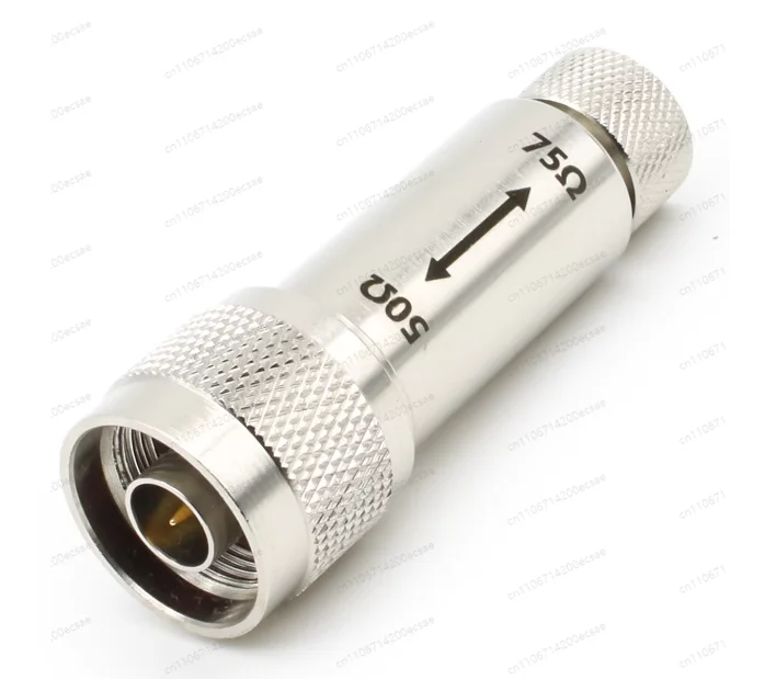 

Преобразователь импеданса, разъем N на разъем F, 50 Ом в 75 Ом, 75 Ом в 50 Ом