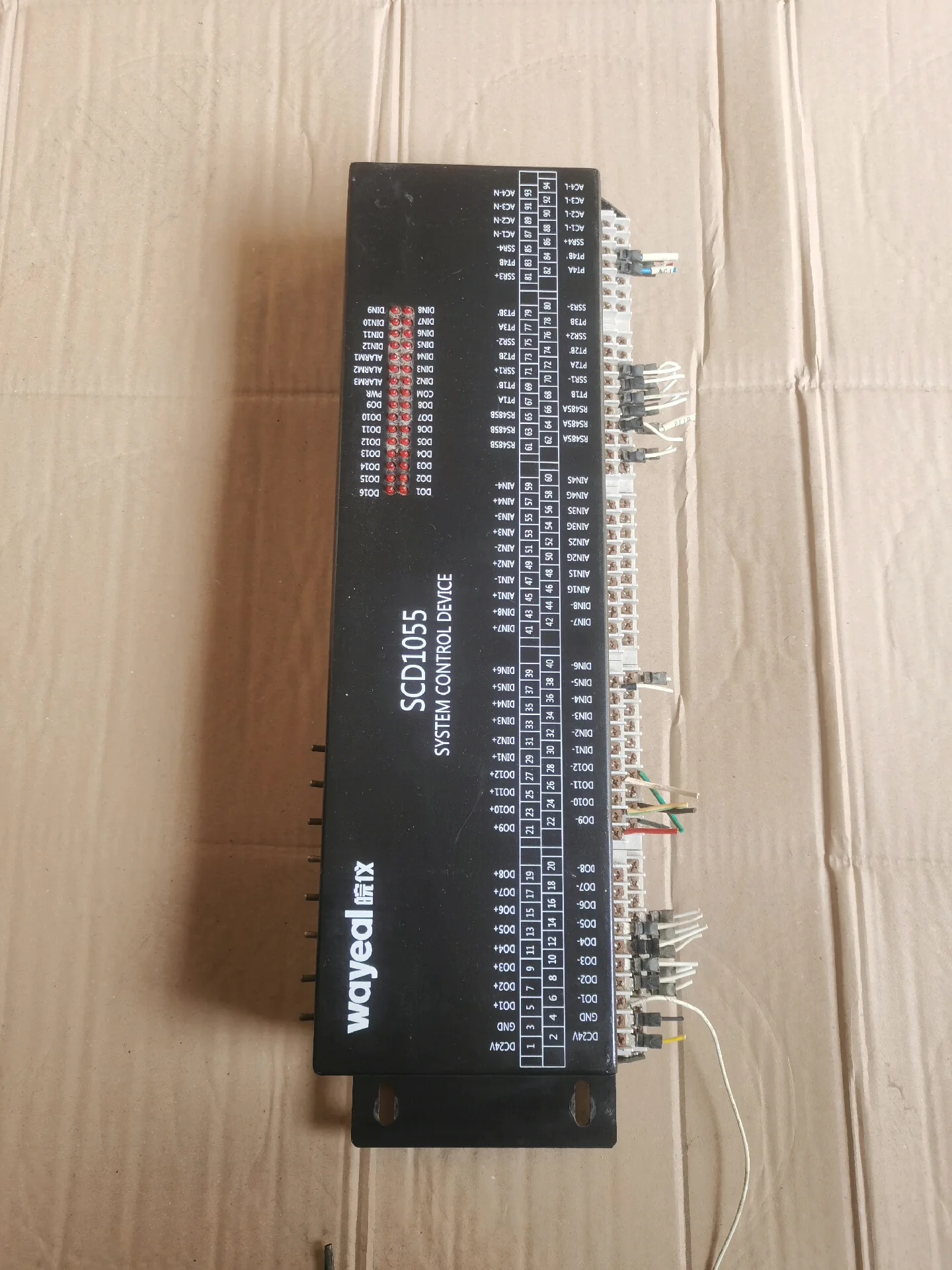 Wanyi Condensation Method SCD1055 System Controller, Physical Picture, Intact Function, Normal Dismantling