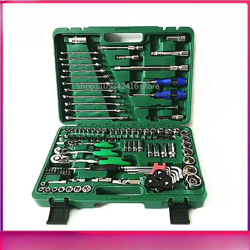 121PCS 72Pins Common Rail Injector Repair Tool Set Sleeve Socket for Diesel Automotive Maintenance