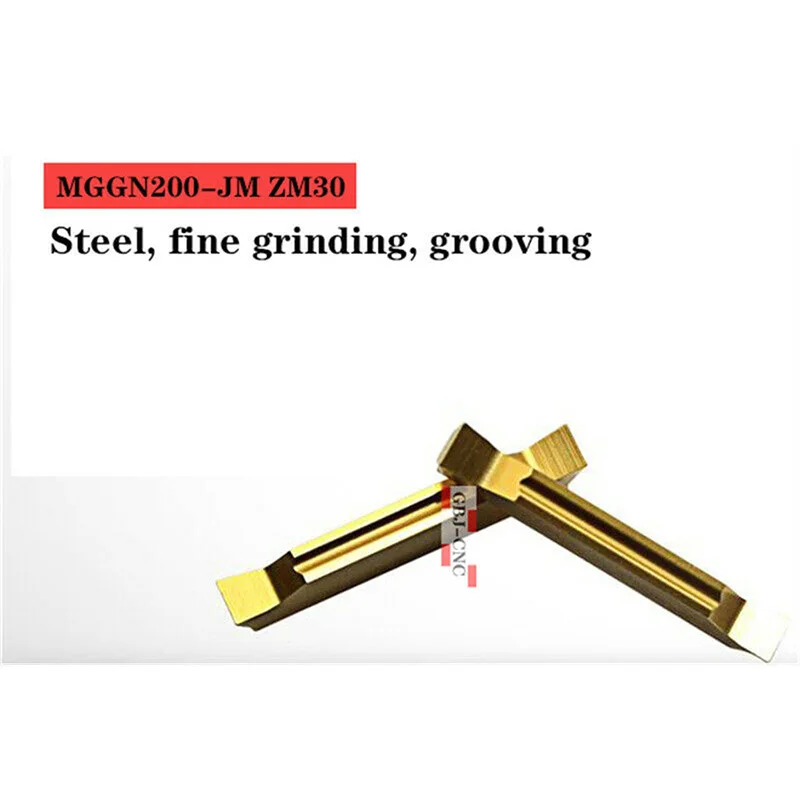 High quality  Grooving insert MGGN 150 200 250 300 400 500-JM Fine grinding Groove For MGEHR /L Tool 1.5 2.0 2.5 3.0 4.0 mm