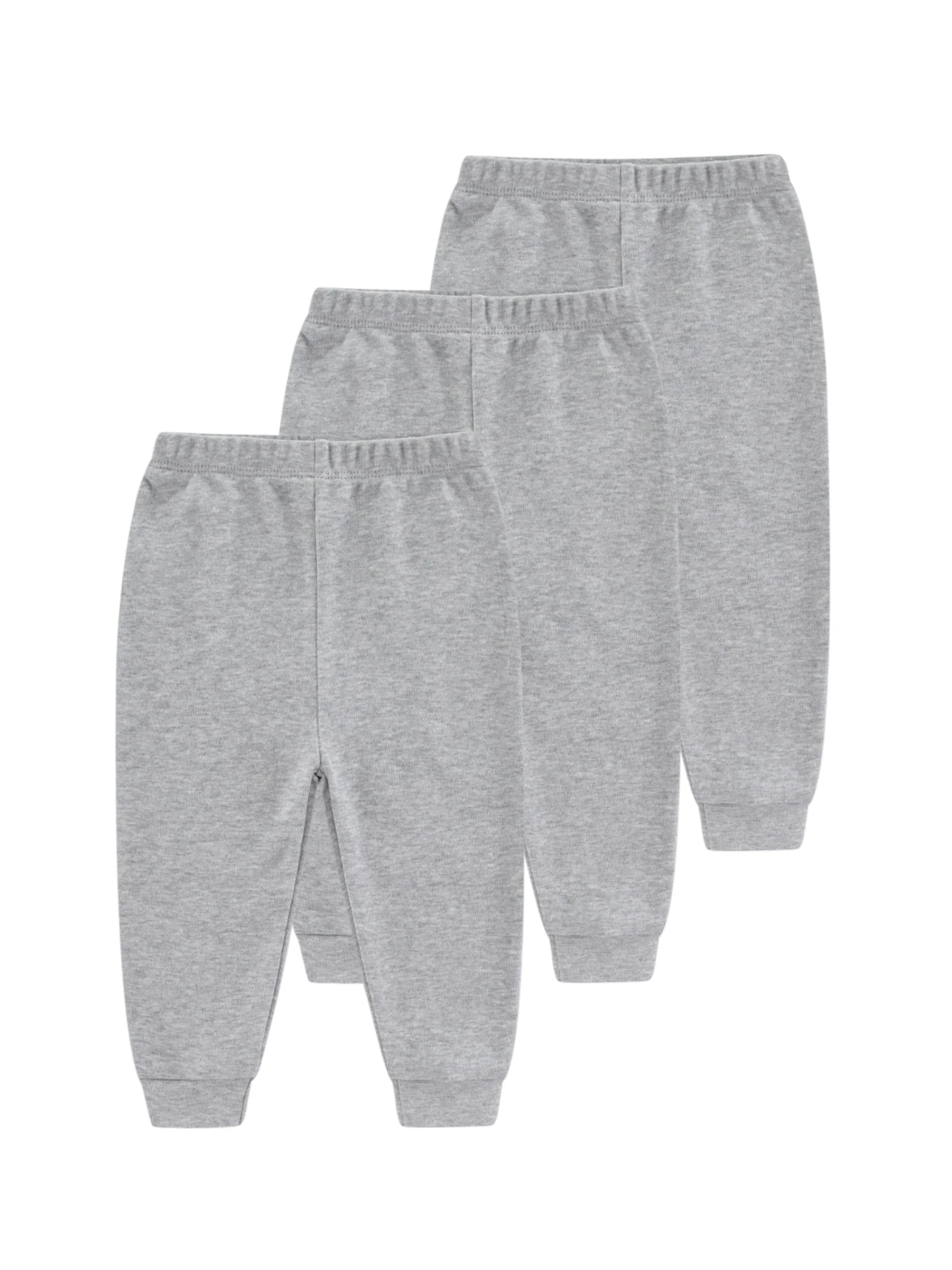 3-teilige Vier-Jahreszeiten-Hose für Babys, Jungen und Mädchen, 100 % Baumwolle, Neugeborene, 0–24 Monate, einfarbig, Säuglings-Outfits