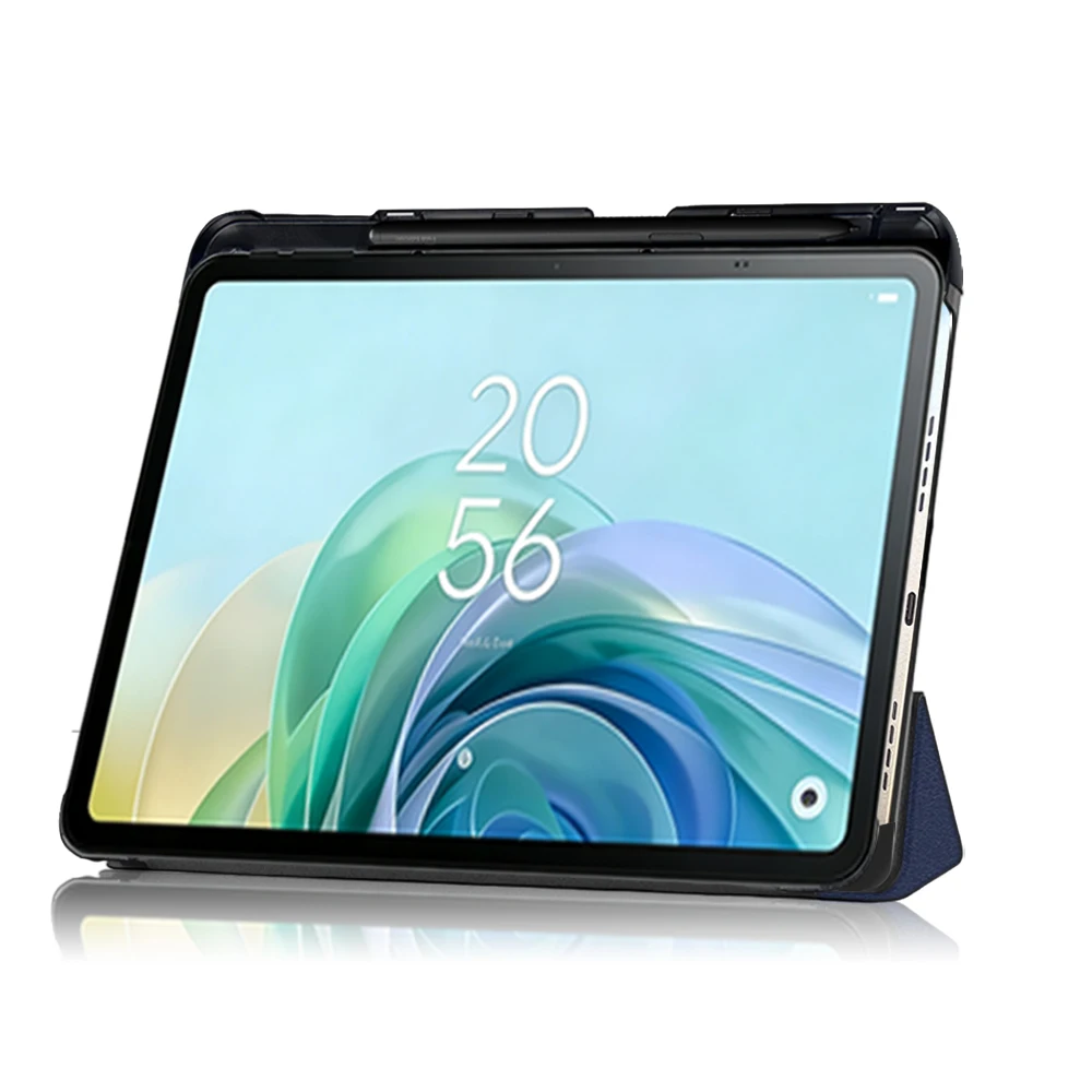 Etui Funda do TCL NxtPaper Tab 11 Gen 2, etui do TCL Tab 11 FE, 11-calowe etui odporne na upadki, smukła, składana na trzy części podstawka, coque z uchwytem na długopis — zdjęcie produktu 3