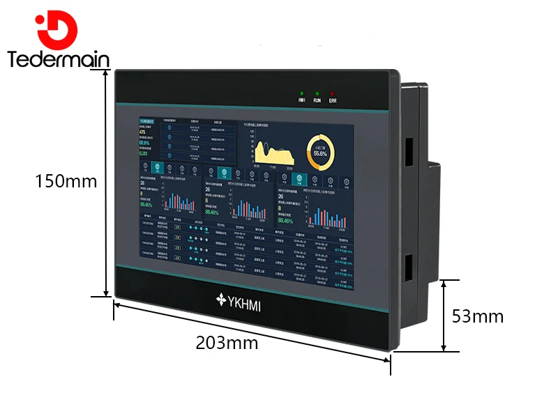 YKHMI PLC HMI all-in-one 7\