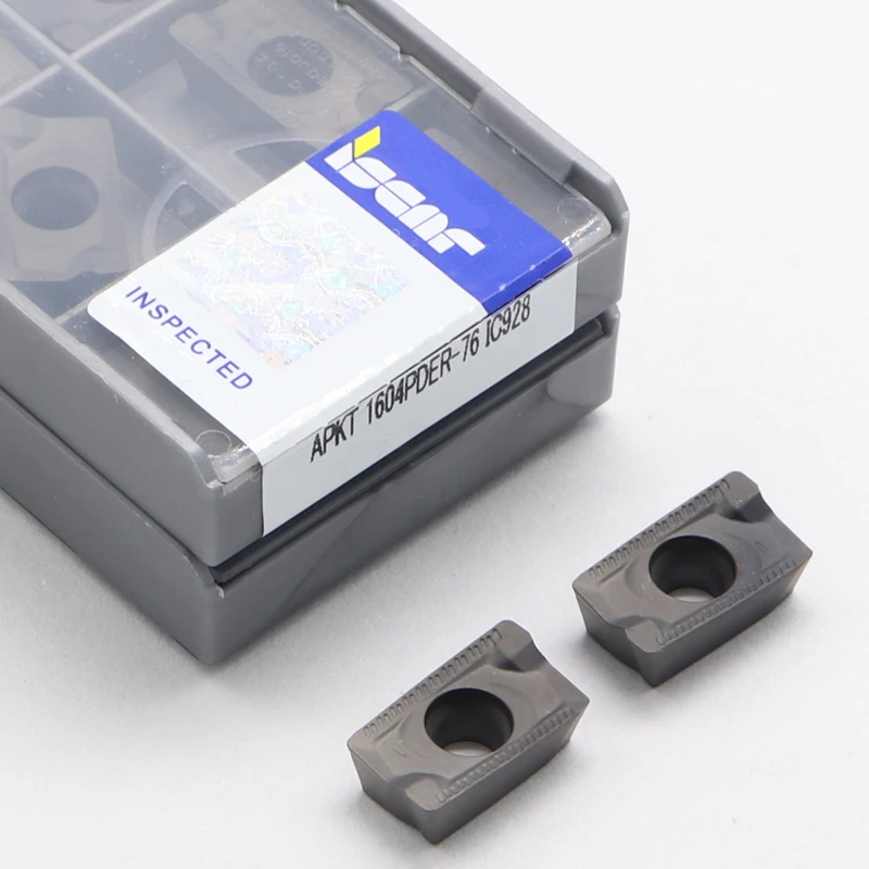 10個のapkt 1604pder-76ic928超硬インサート旋盤カッターcncツールアクセサリーapkt 1604pder Blade用