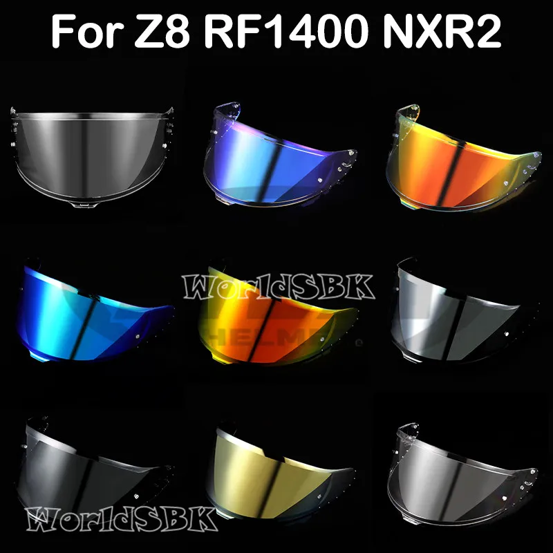 CWR-F2 Z8 X15 X-Fifteen Visor for SHOEI RF-1400 Z8 Z-8 CWR-F2 Motorcycle Helmet Glasses Motorbike Helmet Night Visor