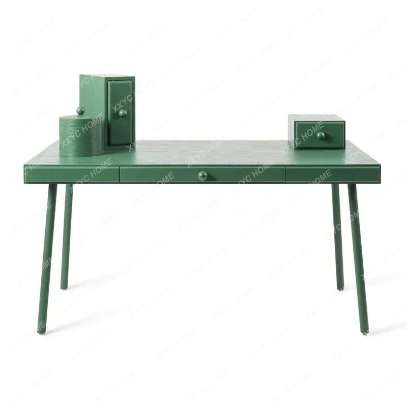 

solid wood desk dressing table study writing desk simple computer desk
