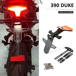 New For 390 Duke 390Duke DUKE 390DUKE 2024 2025 Motorcycle License Plate Holder Fender Eliminator Registration Bracket Kit