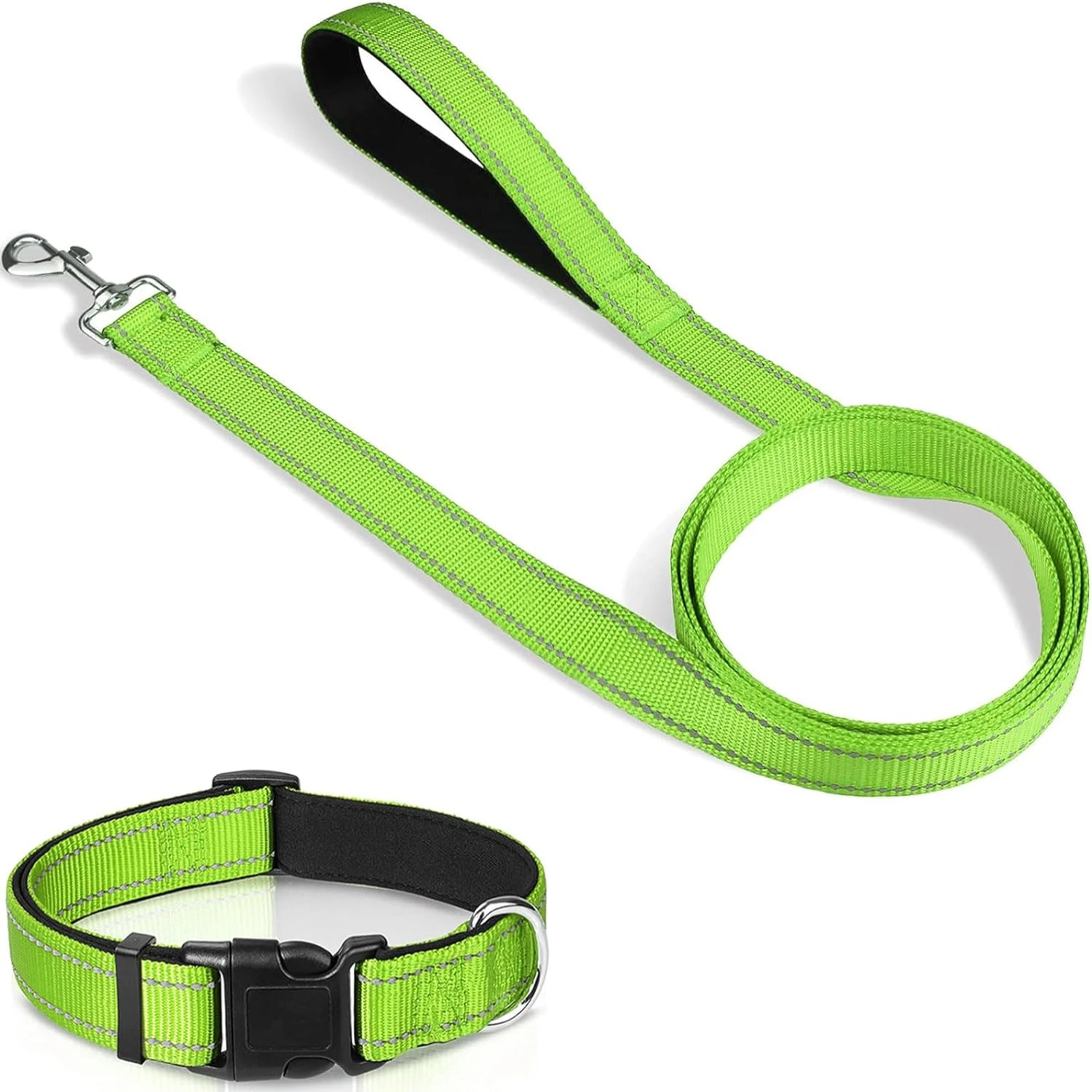 

Stylish and Sturdy Collar and Leash Set - Keep Your Furry Friend Secure with this Durable, Reliable Set - High-Quality Design fo