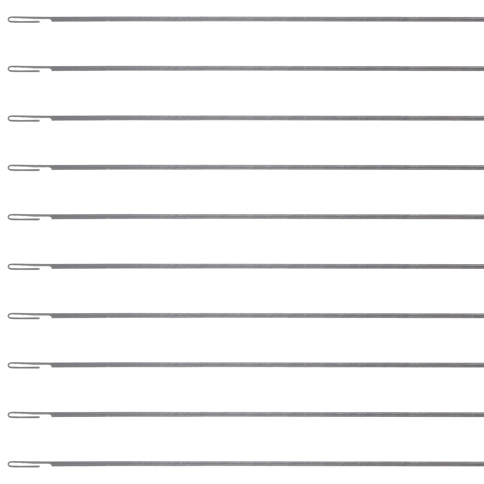 10 Pcs Beading Needle Stainless Threader Needles DIY Tool Embroidery Sewing Pins for Alloy Supplies Bracelet Beads