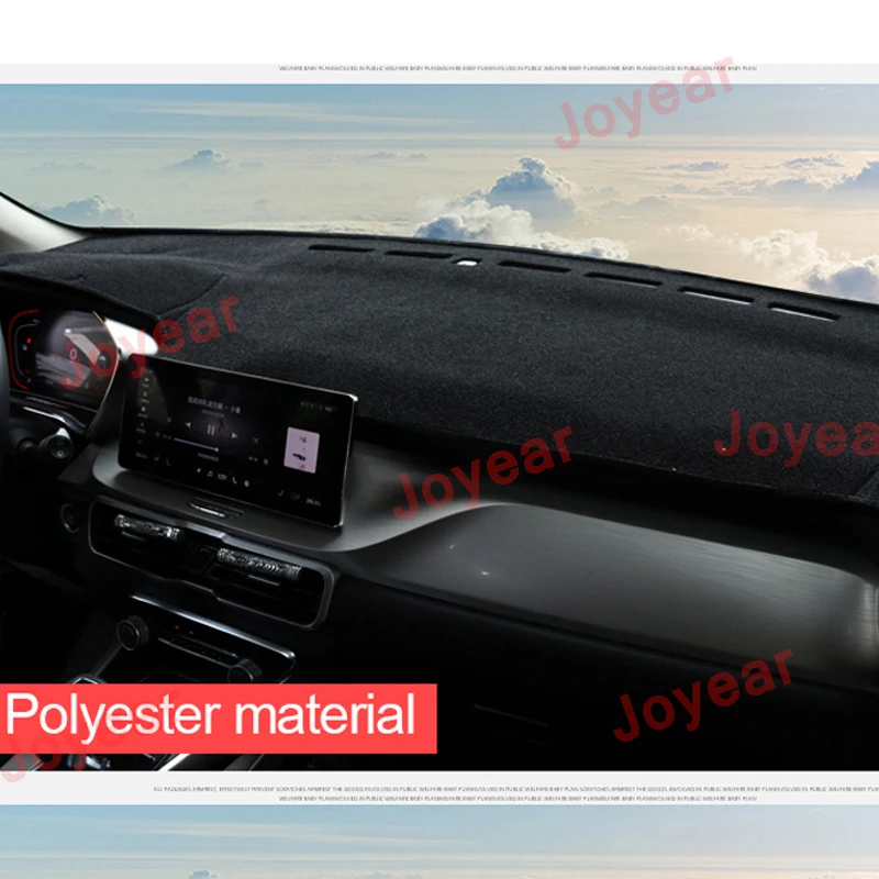 

For Geely Coolray 2019 2020 2021 Car Dashboard Cover Dash Mat Sun Shade Avoid Light Pad Carpet Interior Accessories