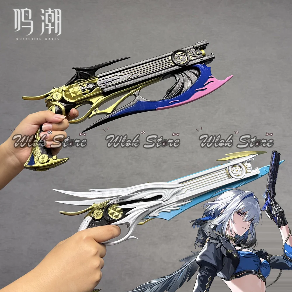 

Anime Game Wuthering Waves Galbrena Cosplay Props Light and Shadow Gun Men Women Halloween Party Carnival Role Play Accessories